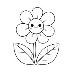 desenhos de flores para imprimir em PDF