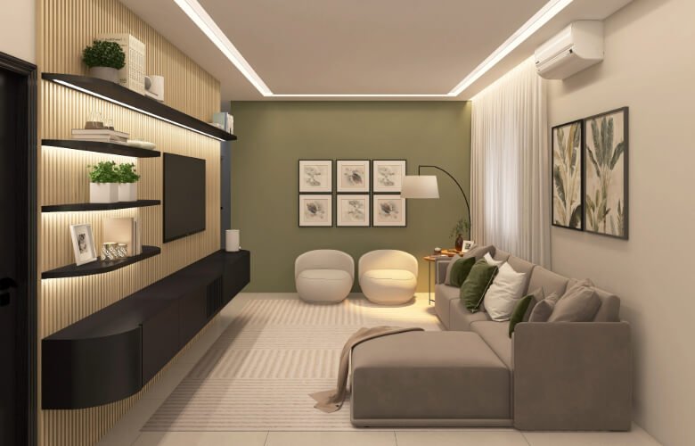 iluminação para sala